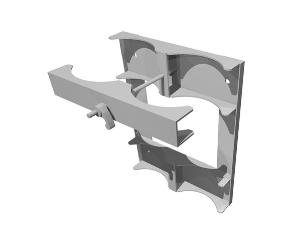 Oxygen / Acetylene Double Brackets